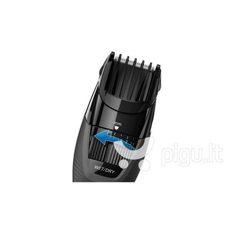 Panasonic | Beard Trimmer | ER-GB43-K503 | Number of length steps 19 | Step precise 0.5 mm | Black | Cordless | Wet & Dry - 3